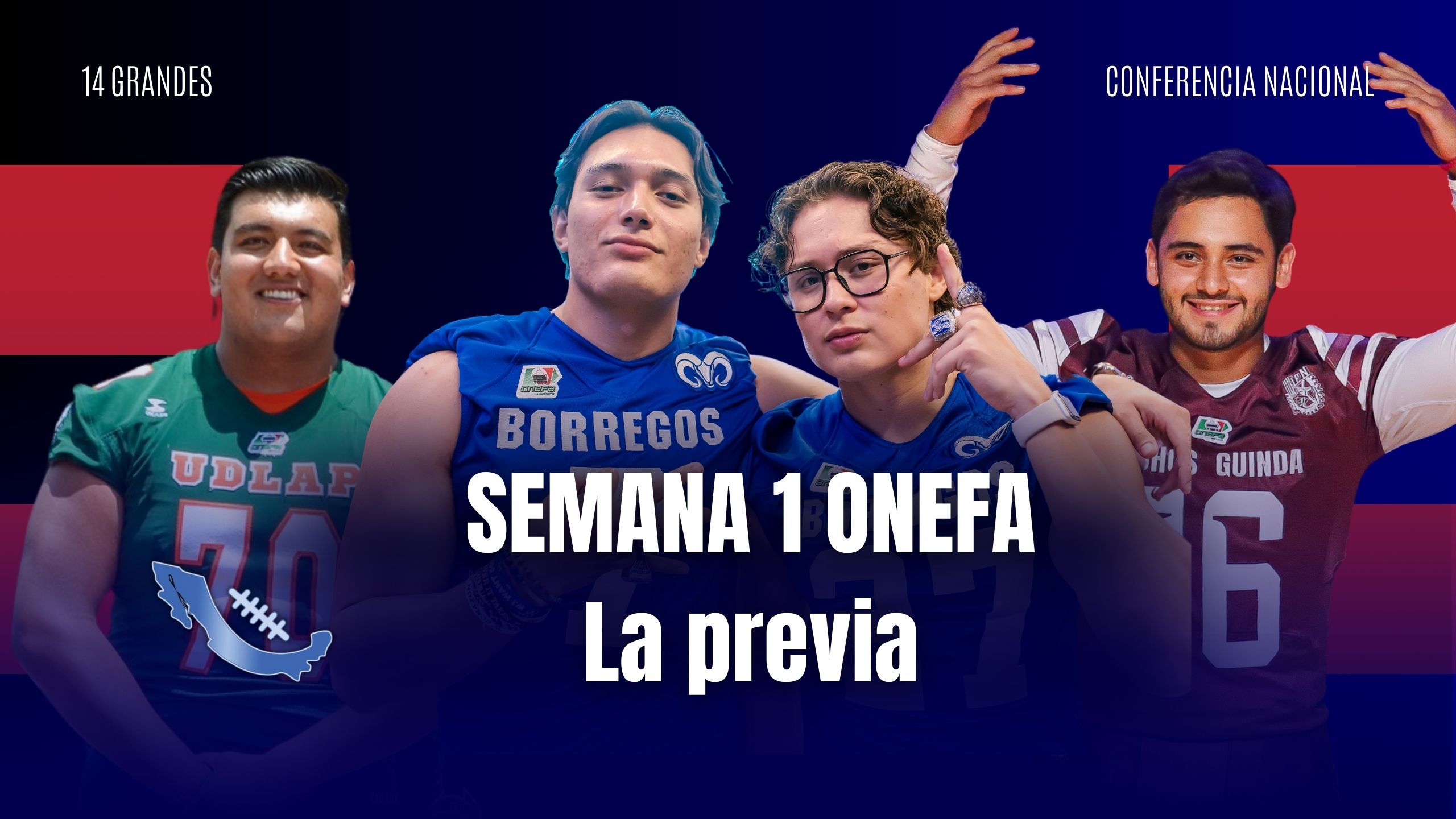 Semana 1 ONEFA | Liga Mayor 2024